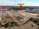 KIRKLAREL MERKEZ DEĞİRMENCİK'DE 602 m² ANA ASFALT DİBİNDE ARAZİ 